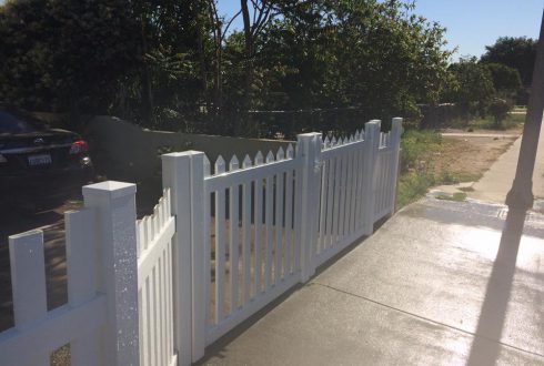 Vinyl Fence