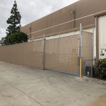 Industrial Fence install by Anaheim Fence Co