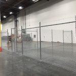 Industrial Fence install by Anaheim Fence Co