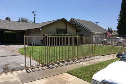 Automated Gate System installed by Anaheim Fence Co