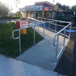Industrial Fence install by Anaheim Fence Co