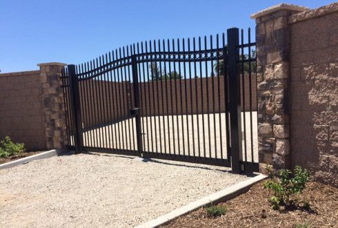 Automated Gate System installed by Anaheim Fence Co